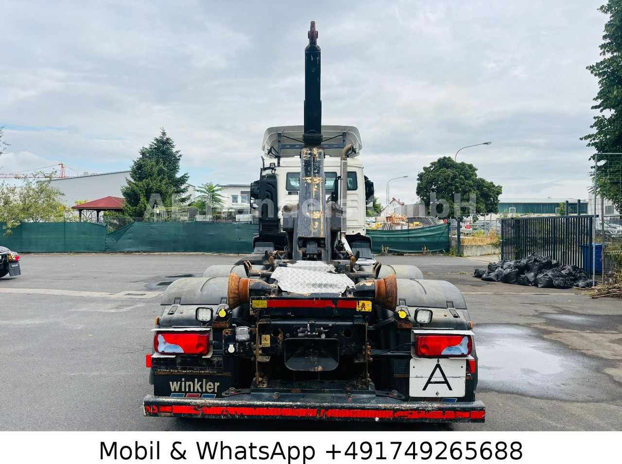 MAN TGS 26.440 BL 6x4 *Retarder/MEILLER-RK-20.65 - Camión multibasculante, Camión grúa: foto 4 MAN TGS 26.440 BL 6x4 *Retarder/MEILLER-RK-20.65 - Camión multibasculante, Camión grúa: foto 4