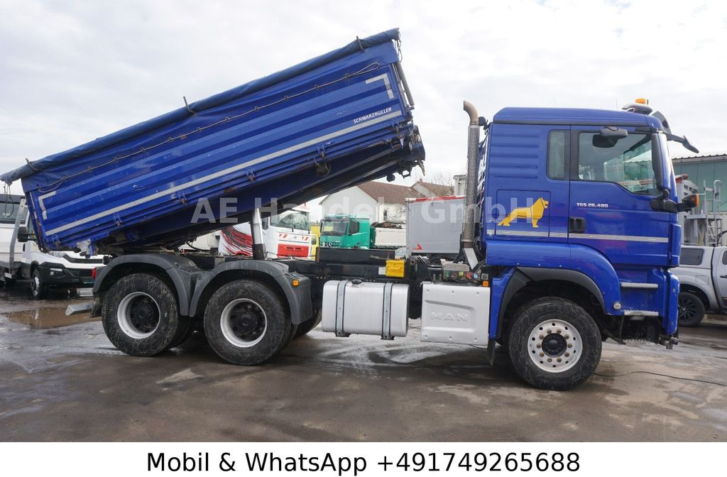 MAN TGS 26.480 XLX BB 6x4*Pritarder/Manual/Bordmatik - Camión volquete: foto 5 MAN TGS 26.480 XLX BB 6x4*Pritarder/Manual/Bordmatik - Camión volquete: foto 5