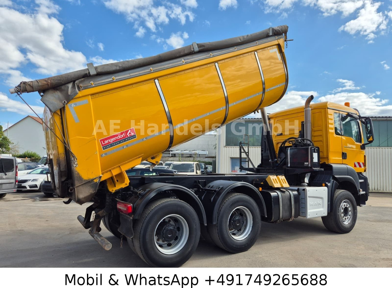 MAN TGS 26.510 6x4 Langendorf*Retarder/14m³/Fertiger - Camión portacontenedor de cadenas: foto 3 MAN TGS 26.510 6x4 Langendorf*Retarder/14m³/Fertiger - Camión portacontenedor de cadenas: foto 3