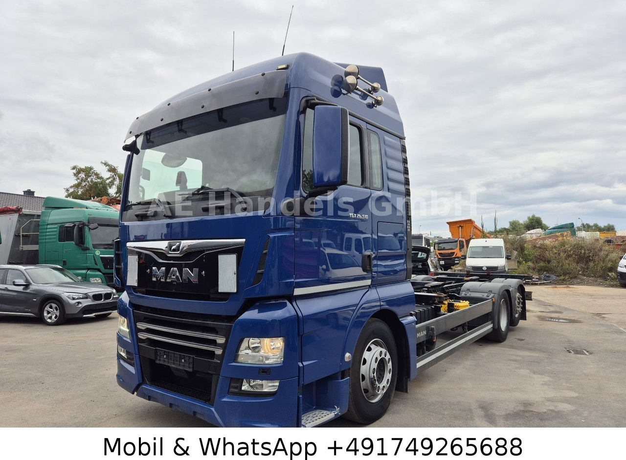 MAN TGX 26.510 XLX LL *Retarder/ACC/LDW/Lenk+Lift - Camión portacontenedore/ Intercambiable: foto 1 MAN TGX 26.510 XLX LL *Retarder/ACC/LDW/Lenk+Lift - Camión portacontenedore/ Intercambiable: foto 1