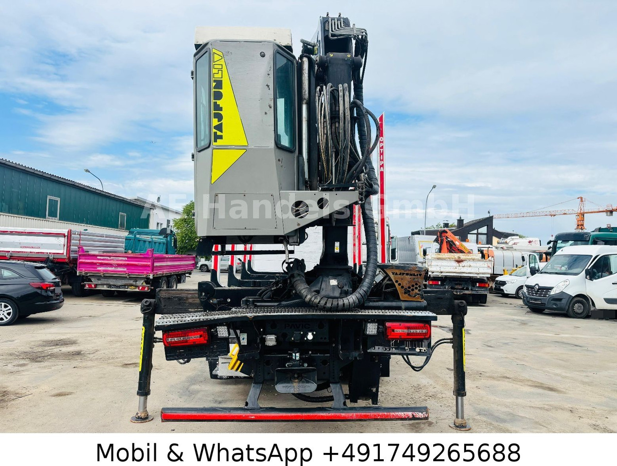 MAN TGX 26.580 GM BL 6x4 *Retarder/Tajfun-LIV-150Z - Camión forestal, Camión grúa: foto 4 MAN TGX 26.580 GM BL 6x4 *Retarder/Tajfun-LIV-150Z - Camión forestal, Camión grúa: foto 4