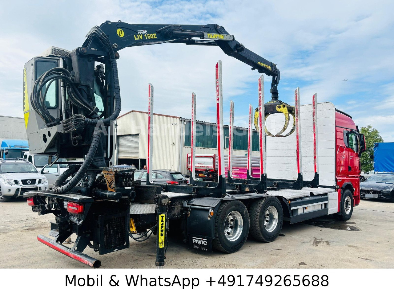 MAN TGX 26.580 GM BL 6x4 *Retarder/Tajfun-LIV-150Z - Camión forestal, Camión grúa: foto 5 MAN TGX 26.580 GM BL 6x4 *Retarder/Tajfun-LIV-150Z - Camión forestal, Camión grúa: foto 5