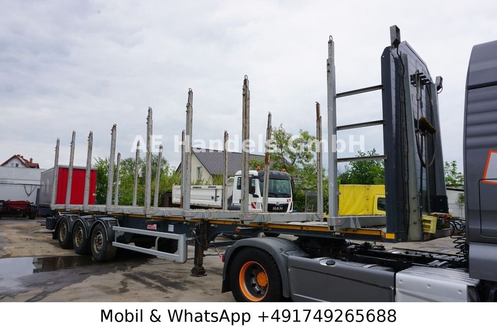 MEGA ND3-C231 Lang-Holz *8x Rungen / Liftachse - Semirremolque maderero: foto 1 MEGA ND3-C231 Lang-Holz *8x Rungen / Liftachse - Semirremolque maderero: foto 1