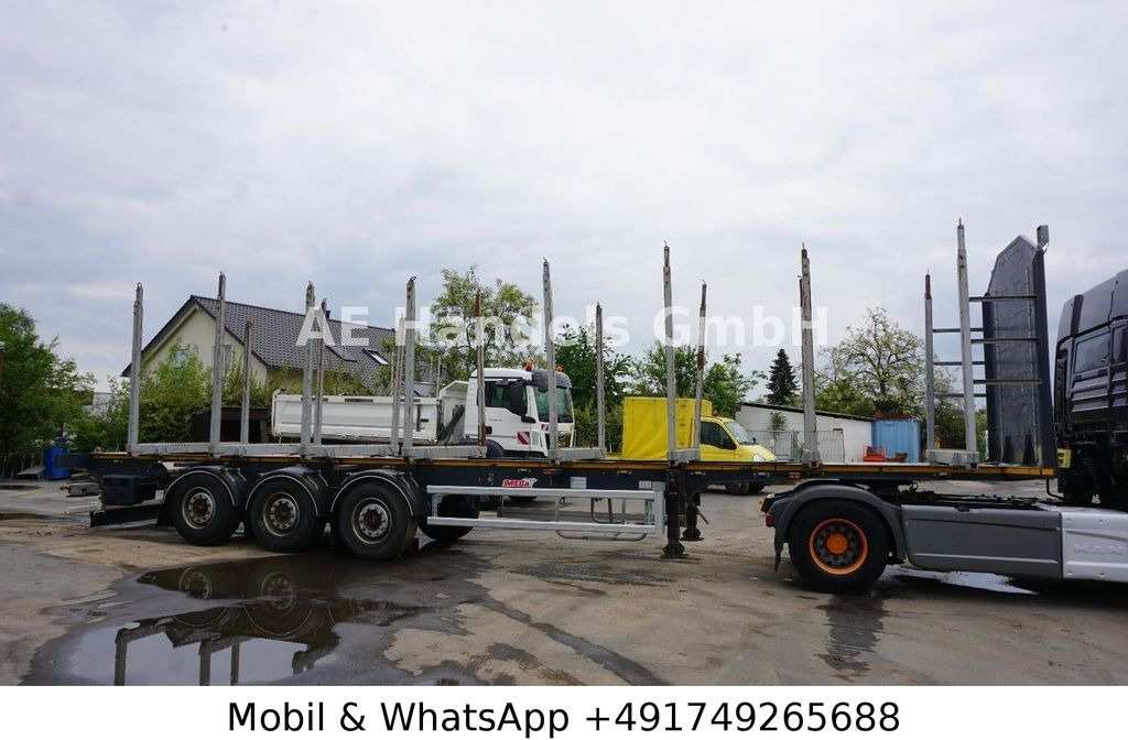 MEGA ND3-C231 Lang-Holz *8x Rungen / Liftachse - Semirremolque maderero: foto 2 MEGA ND3-C231 Lang-Holz *8x Rungen / Liftachse - Semirremolque maderero: foto 2