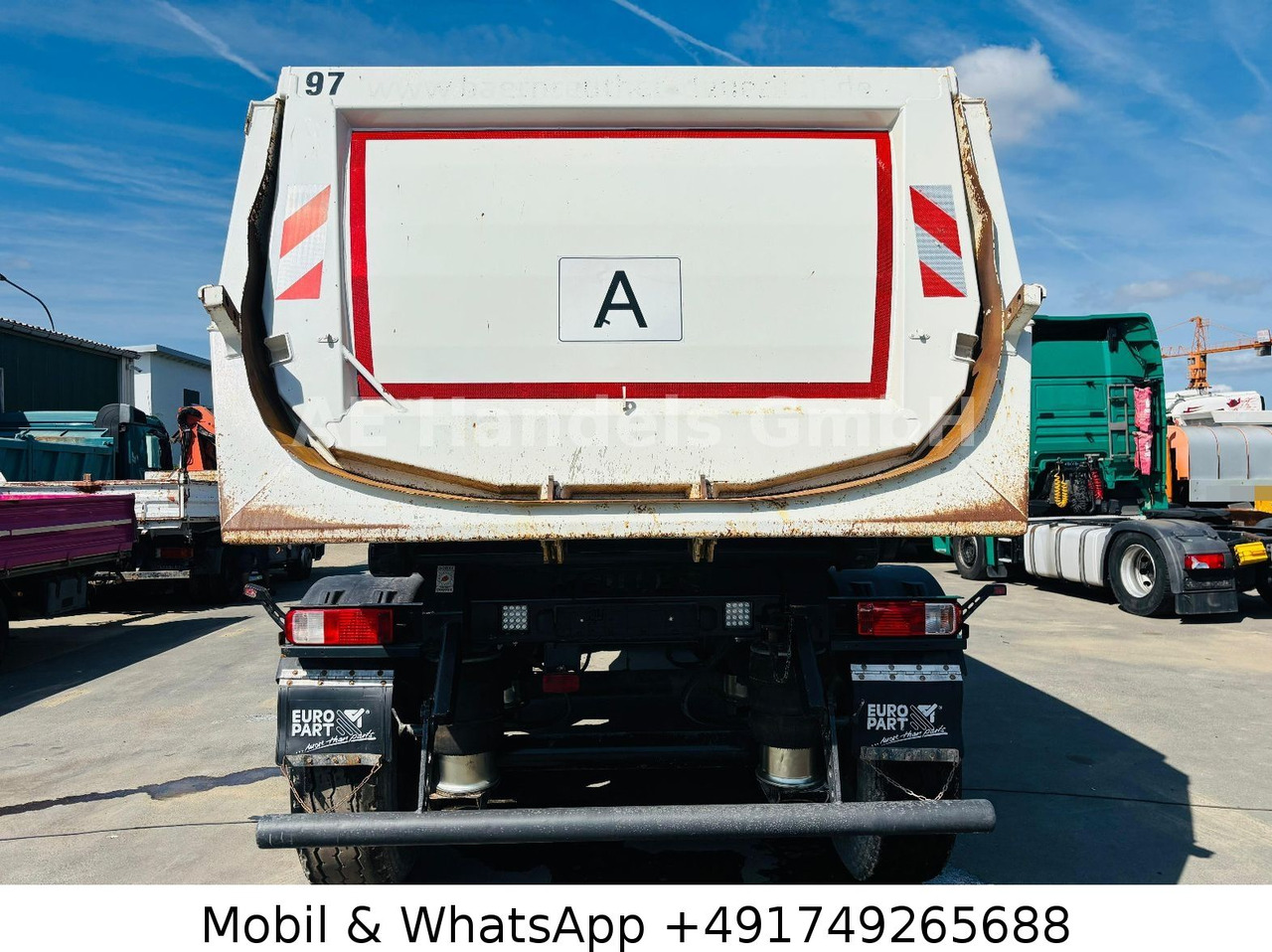 Meiller KISA 3 Stahl *24m³/1.Lift/Alcoa/Podest/Smartbord - Semirremolque volquete: foto 5 Meiller KISA 3 Stahl *24m³/1.Lift/Alcoa/Podest/Smartbord - Semirremolque volquete: foto 5
