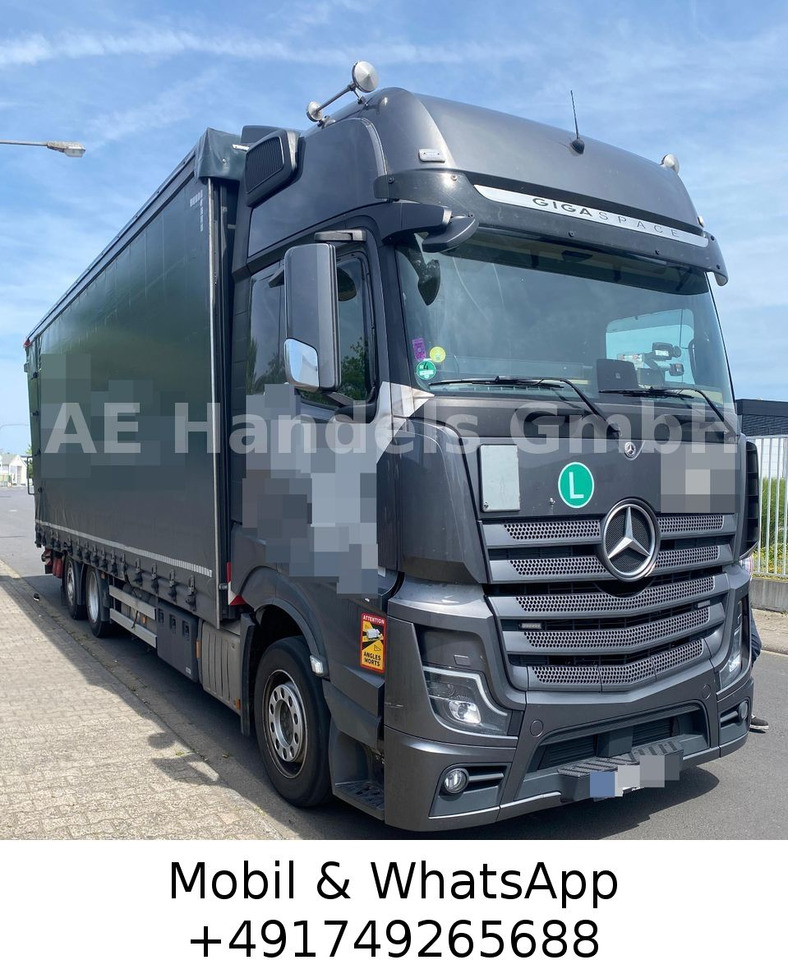 Mercedes-Benz Actros V 2540 L *Hubdach/Lenk+Lift/LBW-2,8m - Camión portavehículos: foto 1 Mercedes-Benz Actros V 2540 L *Hubdach/Lenk+Lift/LBW-2,8m - Camión portavehículos: foto 1