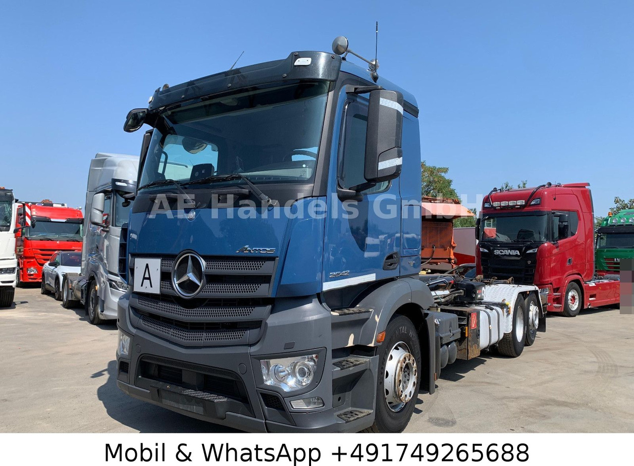 Mercedes-Benz Antos 2542 M LL *Retarder/Hiab-XR21S56/Lenk+Lift - Camión multibasculante, Camión grúa: foto 1 Mercedes-Benz Antos 2542 M LL *Retarder/Hiab-XR21S56/Lenk+Lift - Camión multibasculante, Camión grúa: foto 1