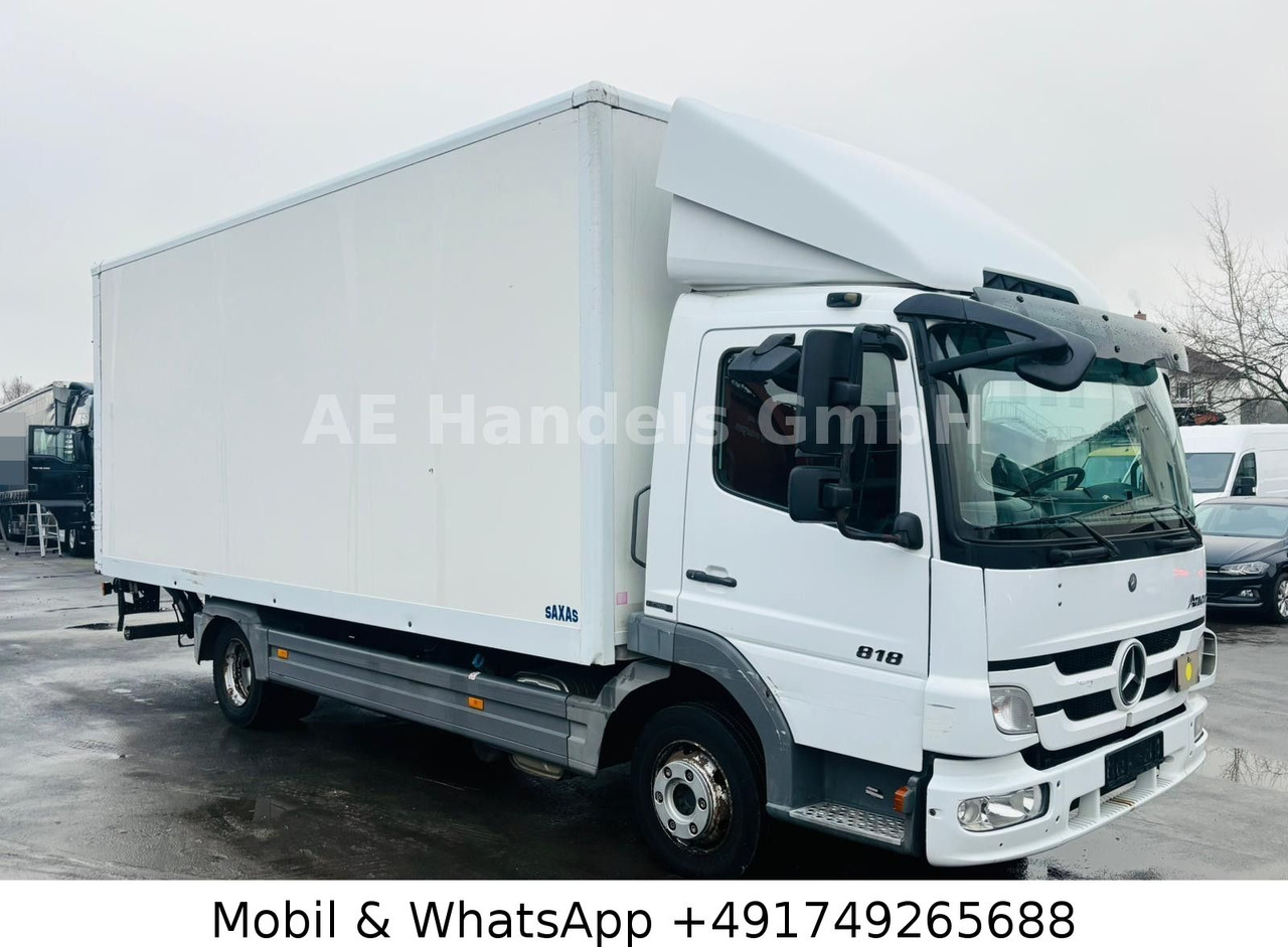 Mercedes-Benz Atego 818 L BL 4x2 *Ladebordwand/Spoiler/AHK/AC - Furgoneta caja cerrada: foto 1 Mercedes-Benz Atego 818 L BL 4x2 *Ladebordwand/Spoiler/AHK/AC - Furgoneta caja cerrada: foto 1