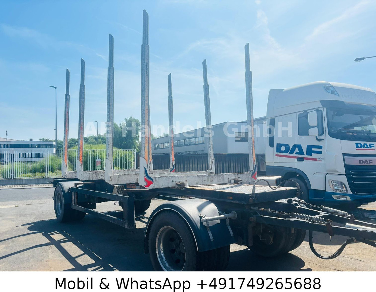 Pavic HTA Holz Drehschemel *4xEXTE / TÜV-10.2025 - Remolque maderero: foto 1 Pavic HTA Holz Drehschemel *4xEXTE / TÜV-10.2025 - Remolque maderero: foto 1