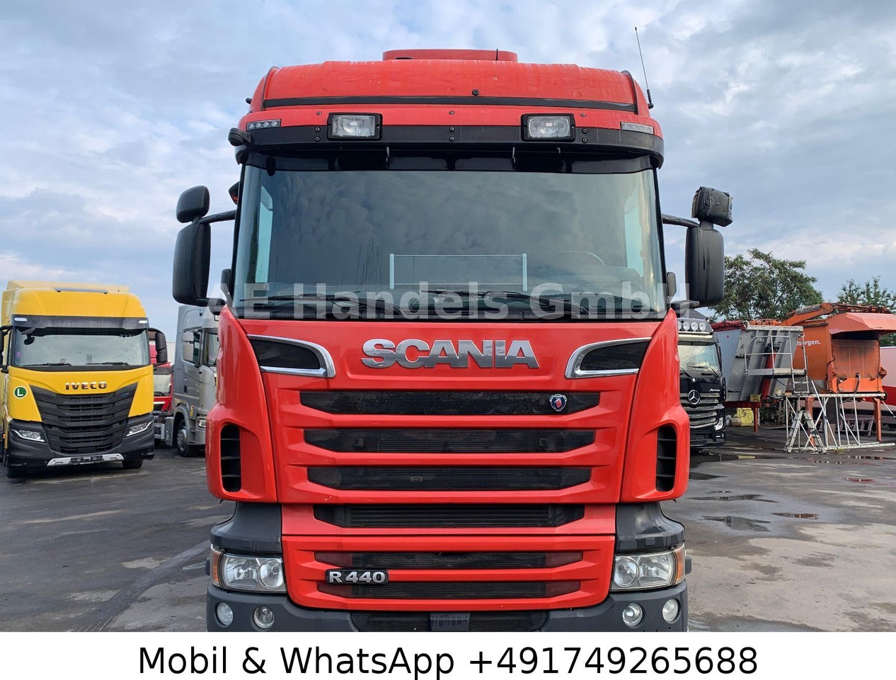 Camión volquete Scania R440 BL 6x2 *Retarder/Gebläse/Lenk+Lift: foto 12