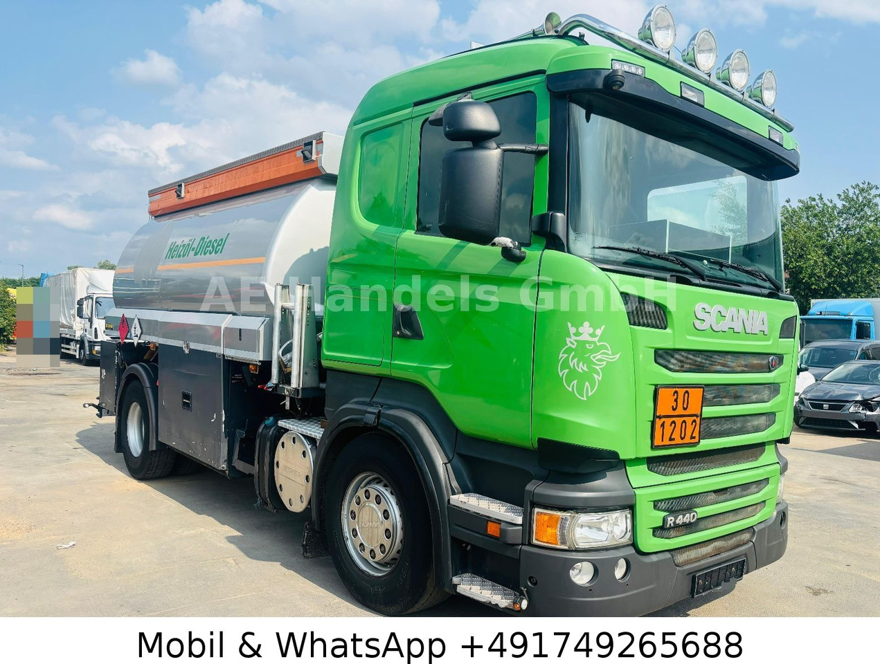 Scania R440 Rohr *Retarder/Oben-Unten/2-Kammern/14m³ - Camión cisterna: foto 2 Scania R440 Rohr *Retarder/Oben-Unten/2-Kammern/14m³ - Camión cisterna: foto 2