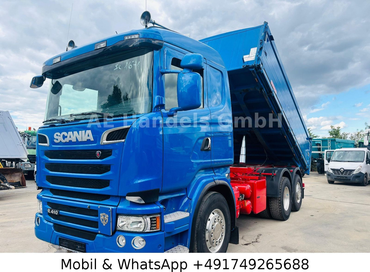 Scania R480 LL 6x2*Retarder/Manual/Kempf-12m³/Lenk+Lift - Camión volquete: foto 1 Scania R480 LL 6x2*Retarder/Manual/Kempf-12m³/Lenk+Lift - Camión volquete: foto 1