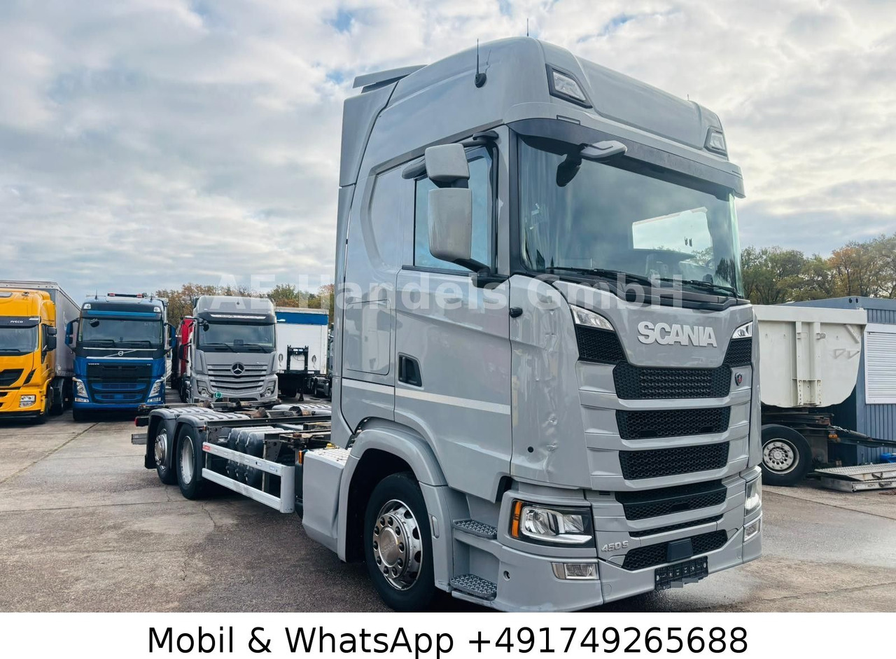 Scania S450 HighLine BDF *Retarder/Lenk+Lift/Multi/LBW - Camión chasis: foto 1 Scania S450 HighLine BDF *Retarder/Lenk+Lift/Multi/LBW - Camión chasis: foto 1