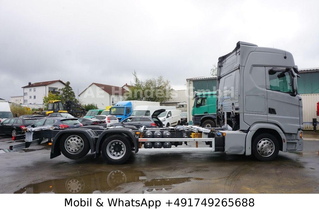 Scania S450 HighLine LL *Retarder/BDF/Lenk+Lift/ACC/LDW - Camión portacontenedore/ Intercambiable: foto 2 Scania S450 HighLine LL *Retarder/BDF/Lenk+Lift/ACC/LDW - Camión portacontenedore/ Intercambiable: foto 2