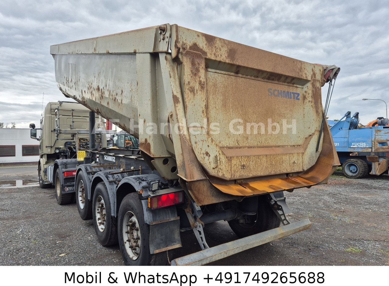 Schmitz Cargobull SKI 24 Stahl *26m³/1.Liftachse/Podest/Rollplane - Semirremolque volquete: foto 4 Schmitz Cargobull SKI 24 Stahl *26m³/1.Liftachse/Podest/Rollplane - Semirremolque volquete: foto 4