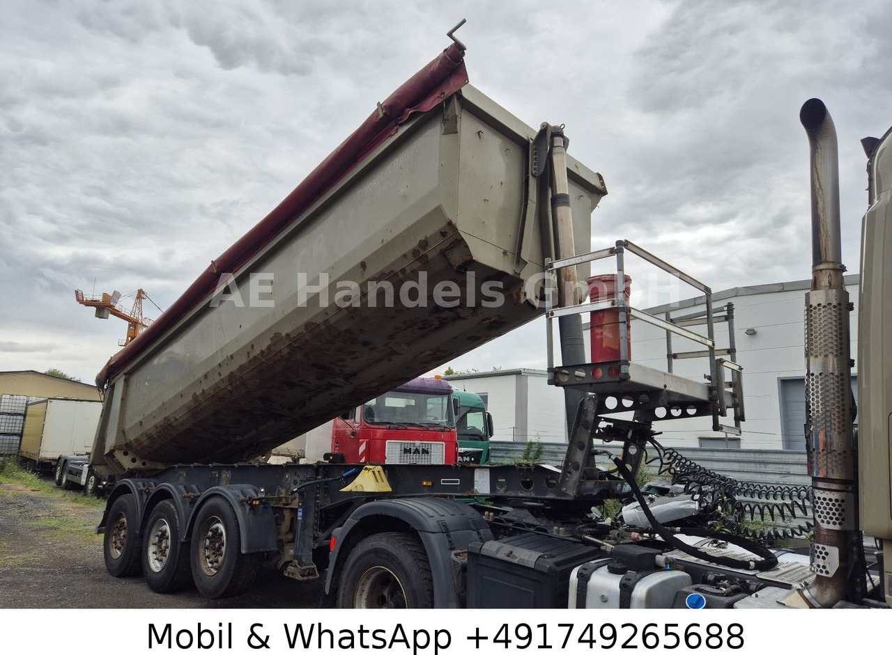 Schmitz Cargobull SKI 24 Stahl *26m³/1.Liftachse/Podest/Rollplane - Semirremolque volquete: foto 2 Schmitz Cargobull SKI 24 Stahl *26m³/1.Liftachse/Podest/Rollplane - Semirremolque volquete: foto 2