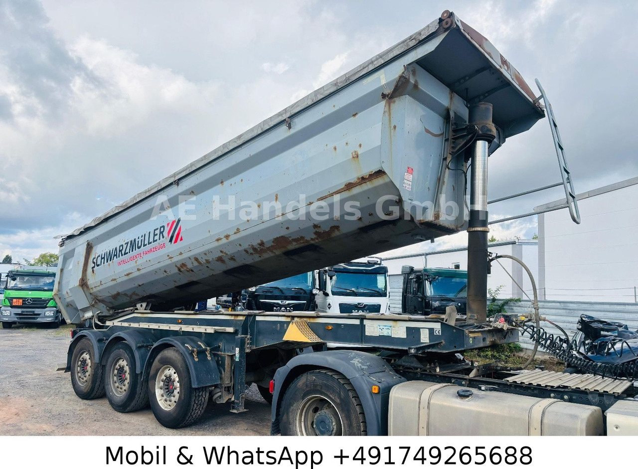 Schwarzmüller SK Stahl *24m³/Hardox/Alcoa/E-Verdeck - Semirremolque volquete: foto 1 Schwarzmüller SK Stahl *24m³/Hardox/Alcoa/E-Verdeck - Semirremolque volquete: foto 1