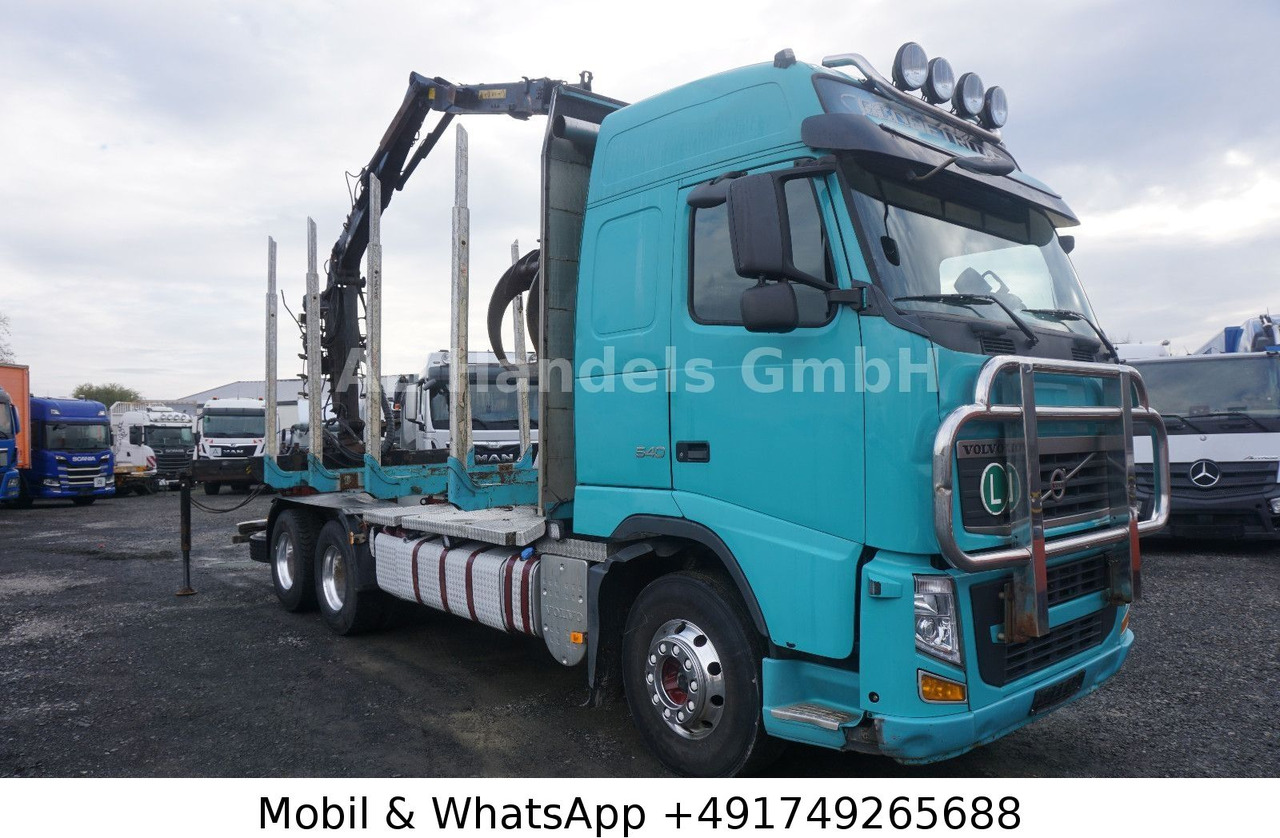 Volvo FH 540 Globe BL 6x4 Hiab 115z-80  *VEB+/AHK - Camión forestal, Camión grúa: foto 1 Volvo FH 540 Globe BL 6x4 Hiab 115z-80  *VEB+/AHK - Camión forestal, Camión grúa: foto 1
