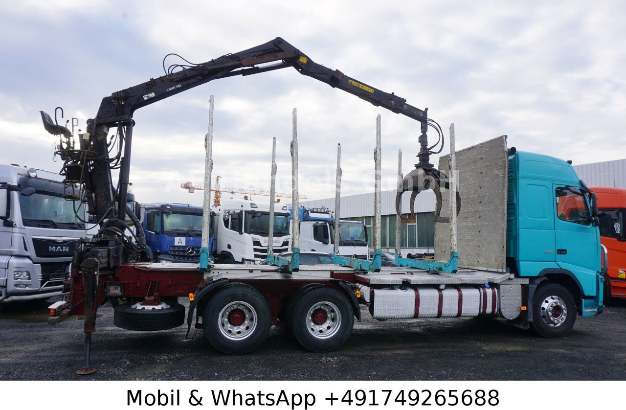 Volvo FH 540 Globe BL 6x4 Hiab 115z-80  *VEB+/AHK - Camión forestal, Camión grúa: foto 3 Volvo FH 540 Globe BL 6x4 Hiab 115z-80  *VEB+/AHK - Camión forestal, Camión grúa: foto 3