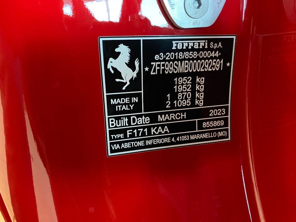 Coche nuevo Ferrari 296 GTB Origine Françaises TVA Récupérable neuve: foto 8