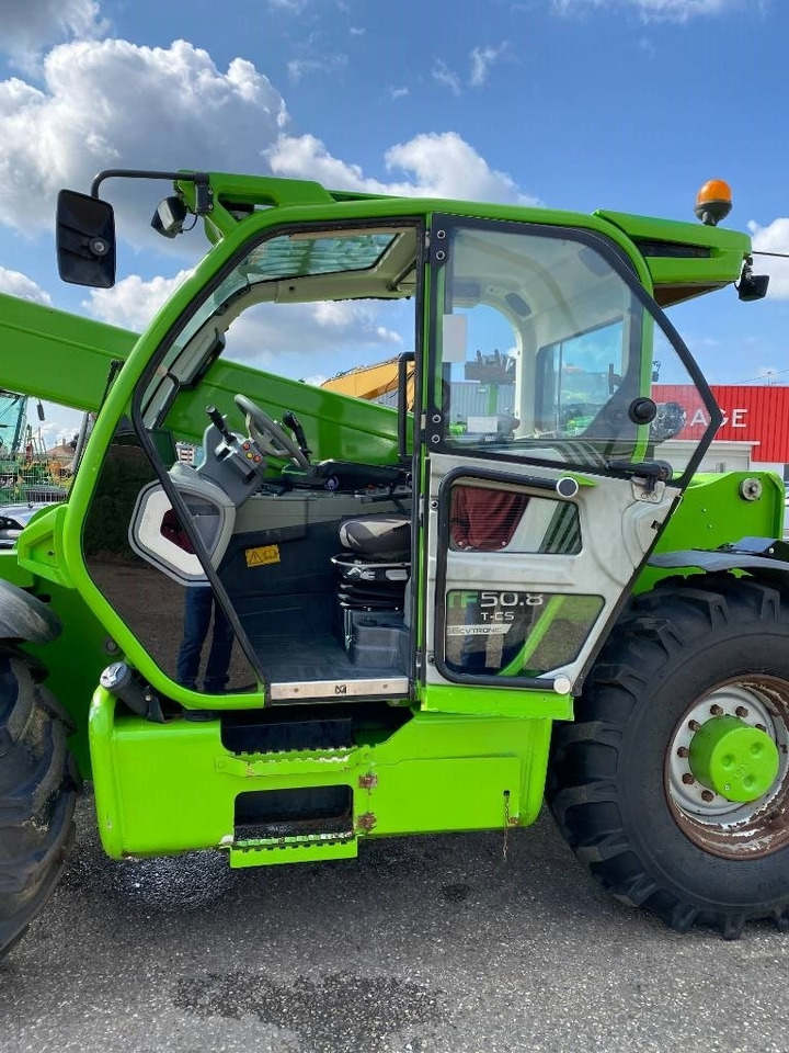 Cargadora de ruedas telescópica Merlo TF 50.8TCS-156CVTRONIC Origine Francaise endommagé: foto 21