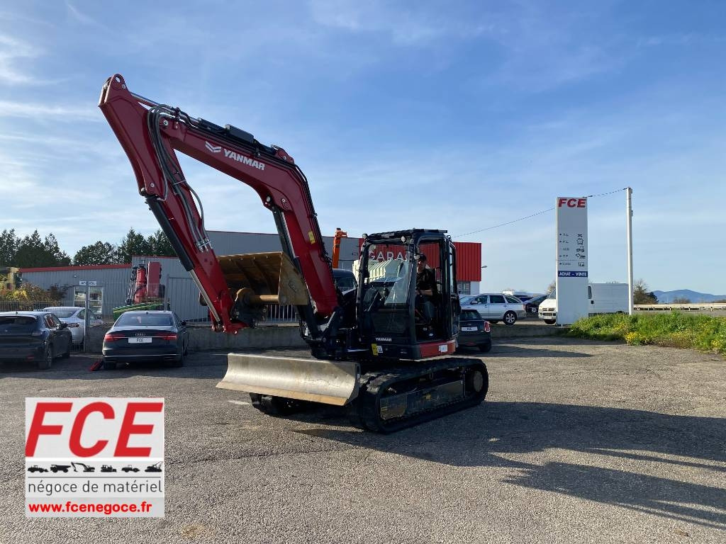 Yanmar SV 100-7 1er Main/Certificat CE endommagée - Excavadora de cadenas: foto 1 Yanmar SV 100-7 1er Main/Certificat CE endommagée - Excavadora de cadenas: foto 1
