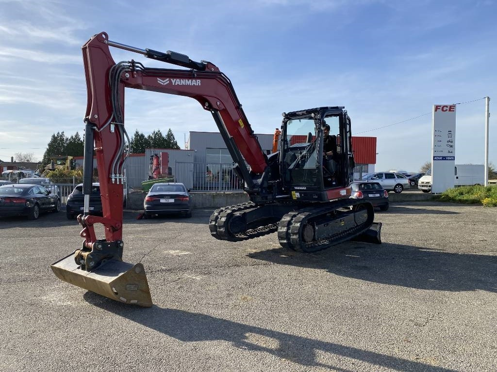 Yanmar SV 100-7 1er Main/Certificat CE endommagée - Excavadora de cadenas: foto 2 Yanmar SV 100-7 1er Main/Certificat CE endommagée - Excavadora de cadenas: foto 2