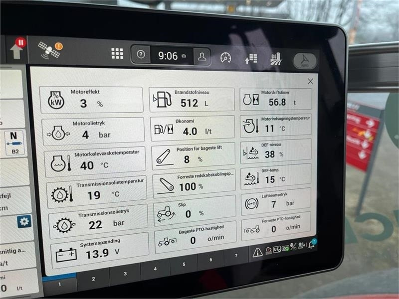 Tractor Case IH OPTUM 340 CVX. AFS CONNECT: foto 14