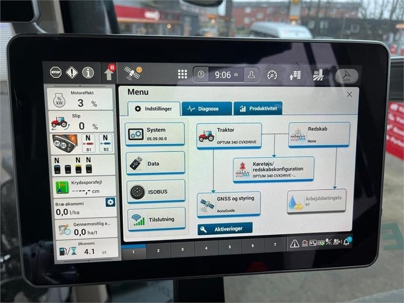 Tractor Case IH OPTUM 340 CVX. AFS CONNECT: foto 13