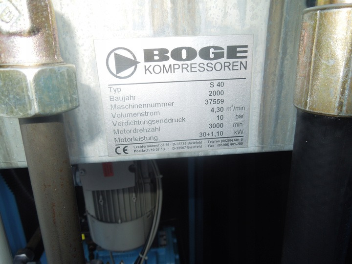 BOGE S40 - Compresor de aire: foto 4 BOGE S40 - Compresor de aire: foto 4