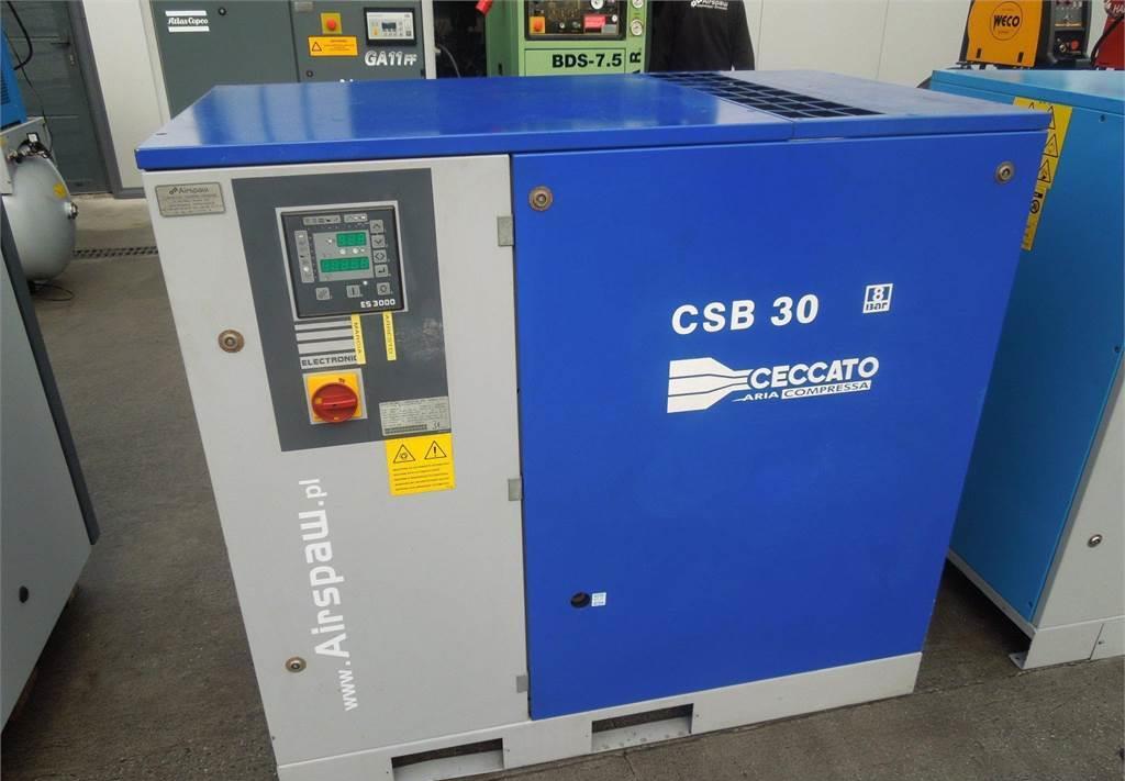 CECATTO KOMPRESOR ŚRUBOWY CECCATO 22KW 3,59M3/MIN - Compresor de aire: foto 1 CECATTO KOMPRESOR ŚRUBOWY CECCATO 22KW 3,59M3/MIN - Compresor de aire: foto 1