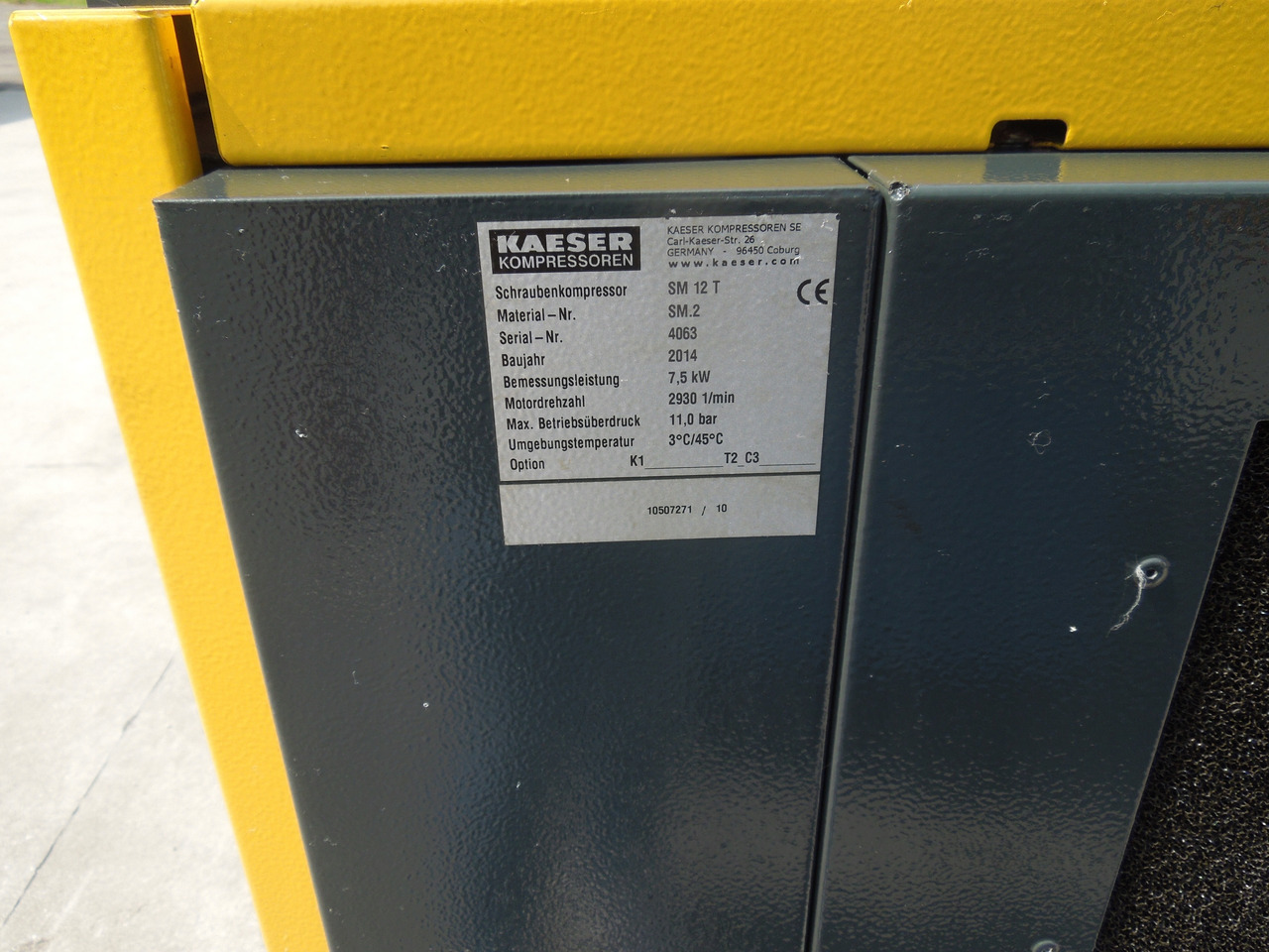 KAESER SM12T - Compresor de aire: foto 4 KAESER SM12T - Compresor de aire: foto 4