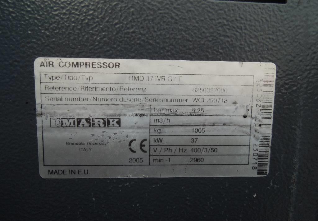Mark RMD 37 IVR G7T - Compresor de aire: foto 3 Mark RMD 37 IVR G7T - Compresor de aire: foto 3