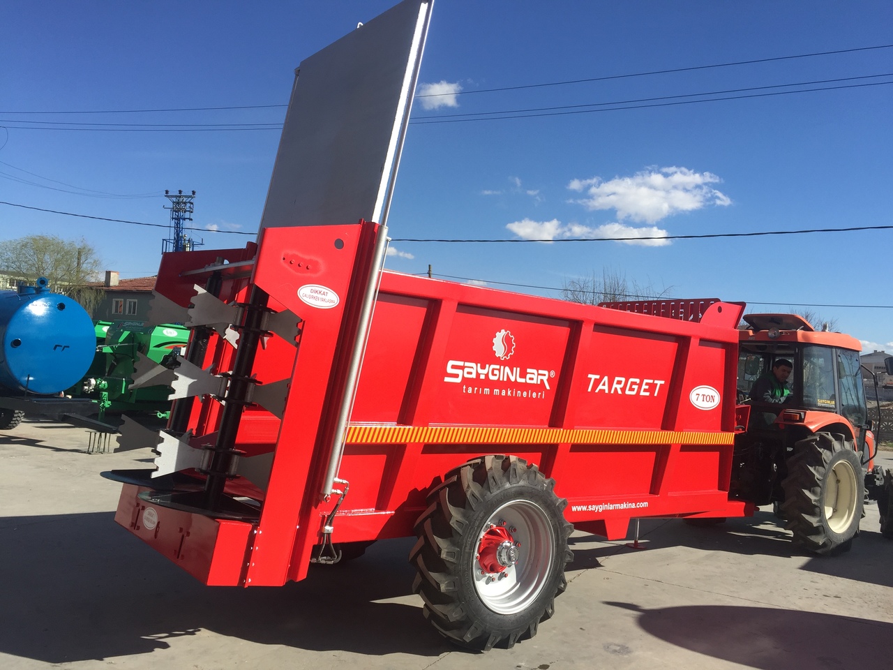 TARGET 10 TON HYDRAULIC PUSH MANURE SPREADER - Esparcidor de estiércol: foto 5 TARGET 10 TON HYDRAULIC PUSH MANURE SPREADER - Esparcidor de estiércol: foto 5