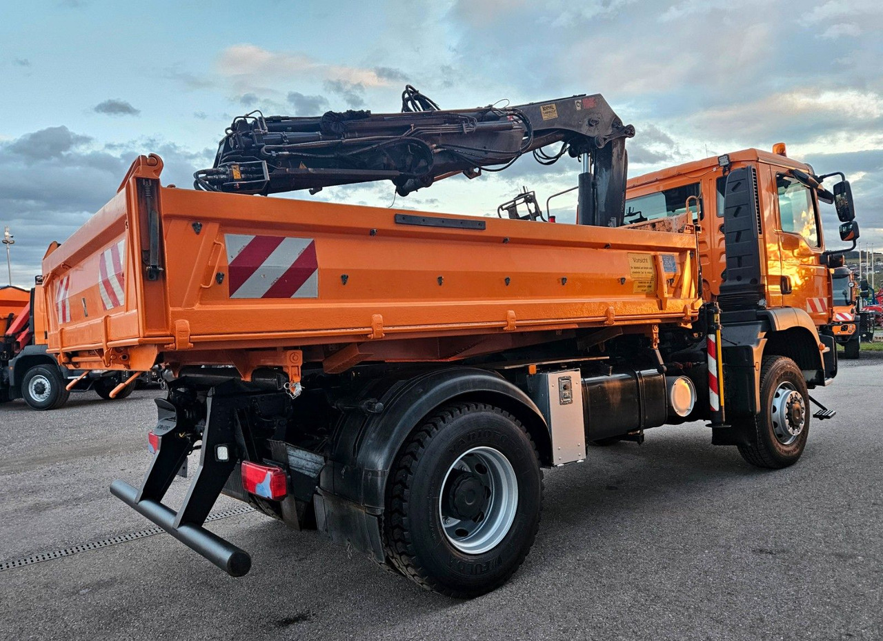 MAN TGM 18.280 4x4 HIAB 111-3 Funk Kran Winterdienst - Camión volquete, Camión grúa: foto 3 MAN TGM 18.280 4x4 HIAB 111-3 Funk Kran Winterdienst - Camión volquete, Camión grúa: foto 3