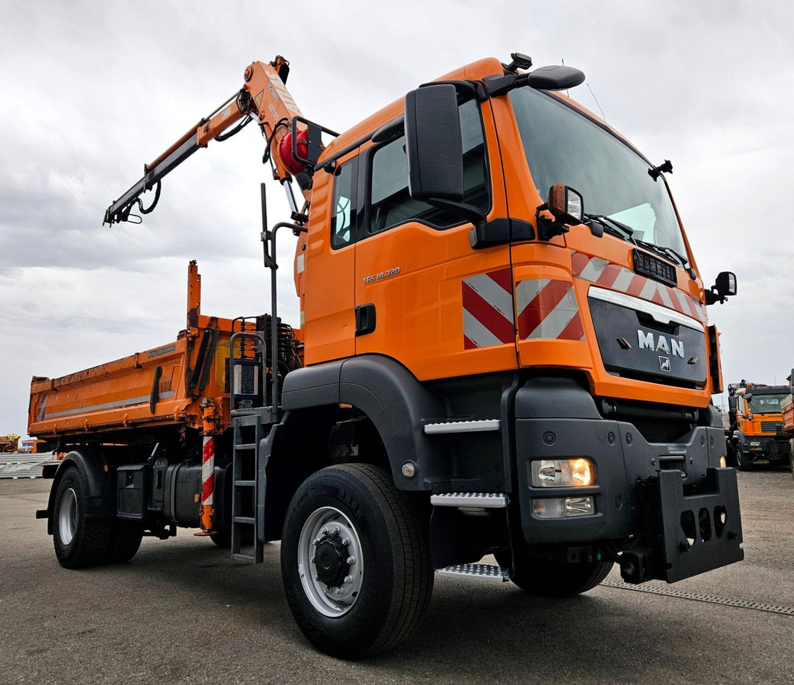 MAN TGS 18.320 4x4 BL Atlas 65.2 Kran Euro5 - Camión volquete, Camión grúa: foto 3 MAN TGS 18.320 4x4 BL Atlas 65.2 Kran Euro5 - Camión volquete, Camión grúa: foto 3