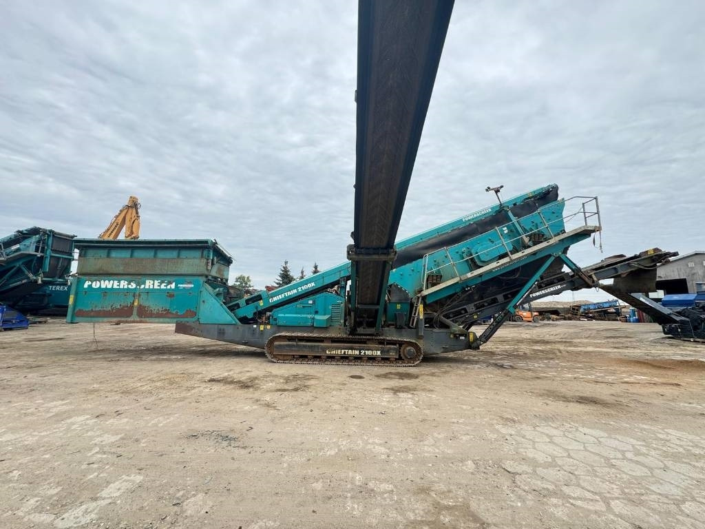 PowerScreen Chieftain 2100 X - Cribadora: foto 1 PowerScreen Chieftain 2100 X - Cribadora: foto 1