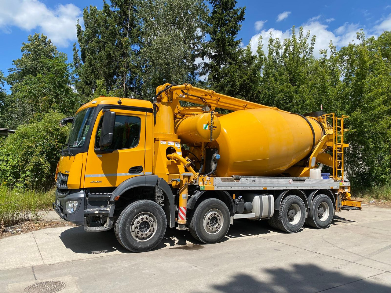 SCHWING STETTER 27m Pump Mixer - Camión bomba de hormigón: foto 1 SCHWING STETTER 27m Pump Mixer - Camión bomba de hormigón: foto 1