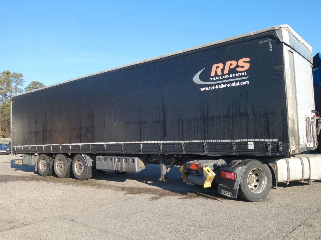 Fliegl SDS Standard, SAF Achsen - Semirremolque lona: foto 2 Fliegl SDS Standard, SAF Achsen - Semirremolque lona: foto 2