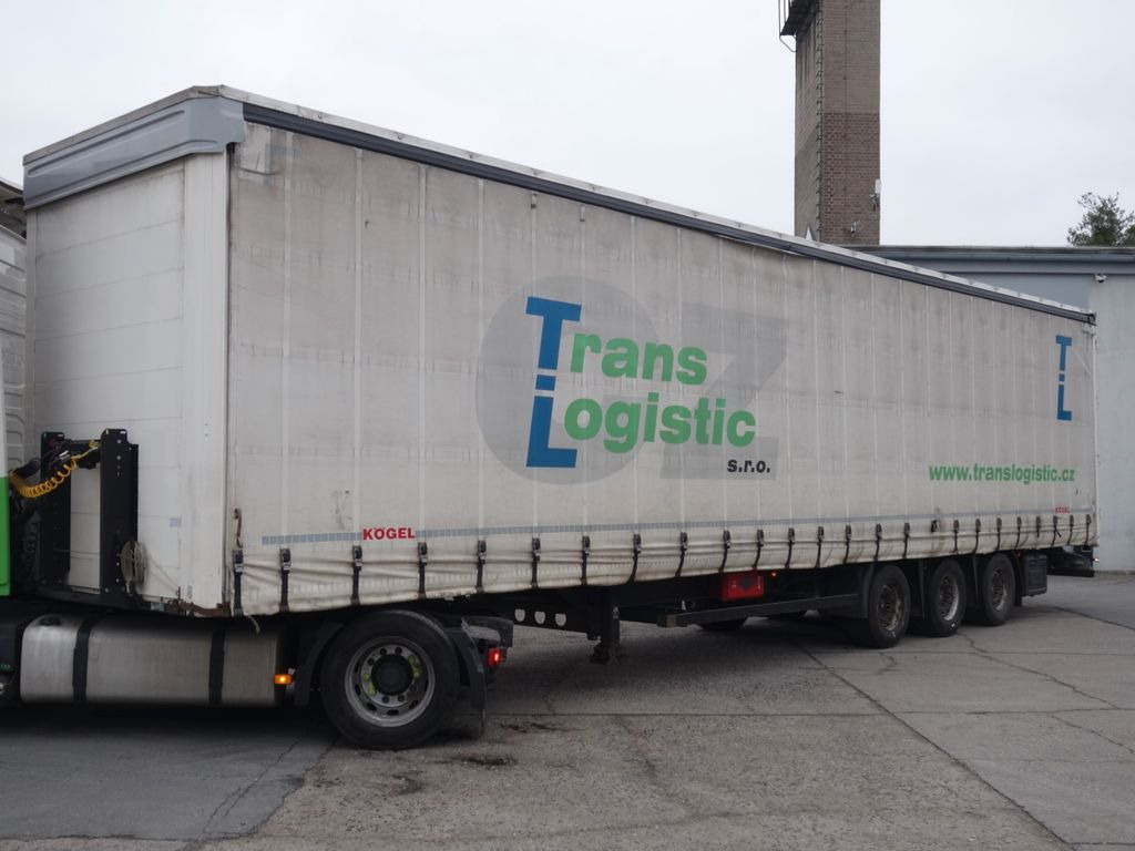 Kögel SN24 MEGA, Liftachse, SAF Achsen - Semirremolque lona: foto 1 Kögel SN24 MEGA, Liftachse, SAF Achsen - Semirremolque lona: foto 1
