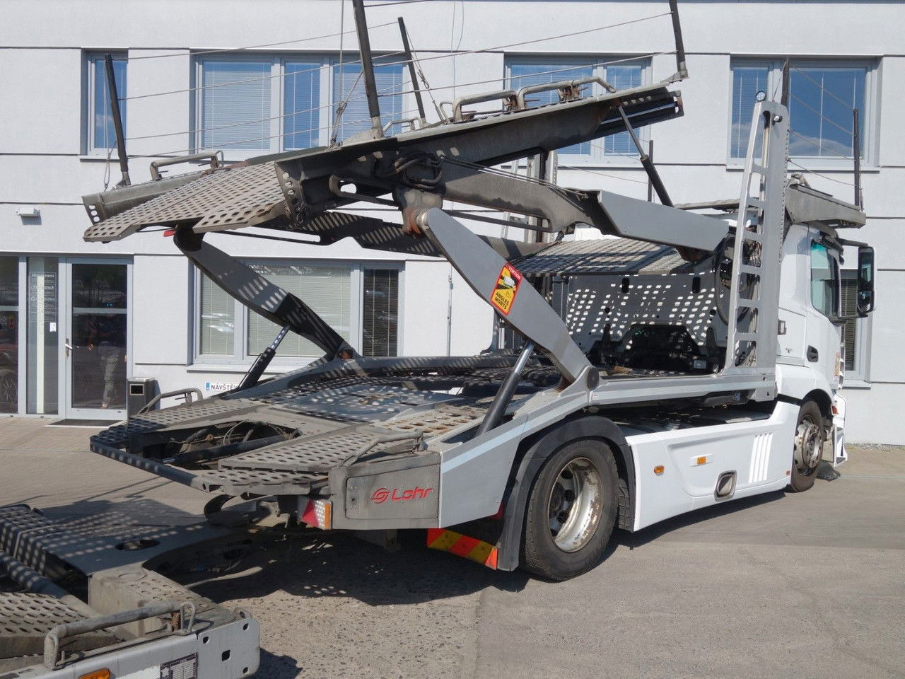 Mercedes-Benz Actros 1846 mit Euro Lohr, VDI Certificate - Camión portavehículos: foto 5 Mercedes-Benz Actros 1846 mit Euro Lohr, VDI Certificate - Camión portavehículos: foto 5