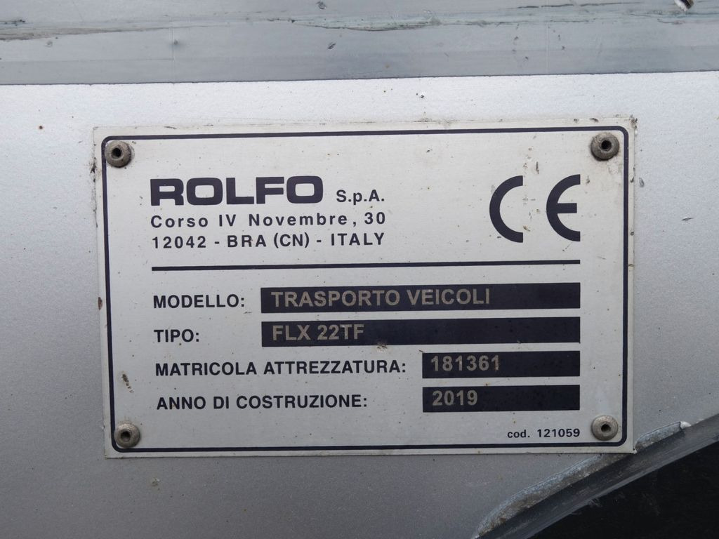 Camión portavehículos Mercedes-Benz Actros 2443 mit Rolfo FLX: foto 11