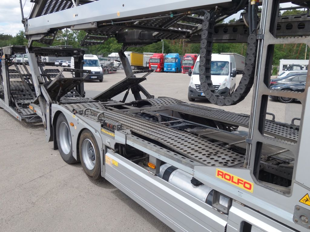 Camión portavehículos Mercedes-Benz Actros 2443 mit Rolfo FLX: foto 7