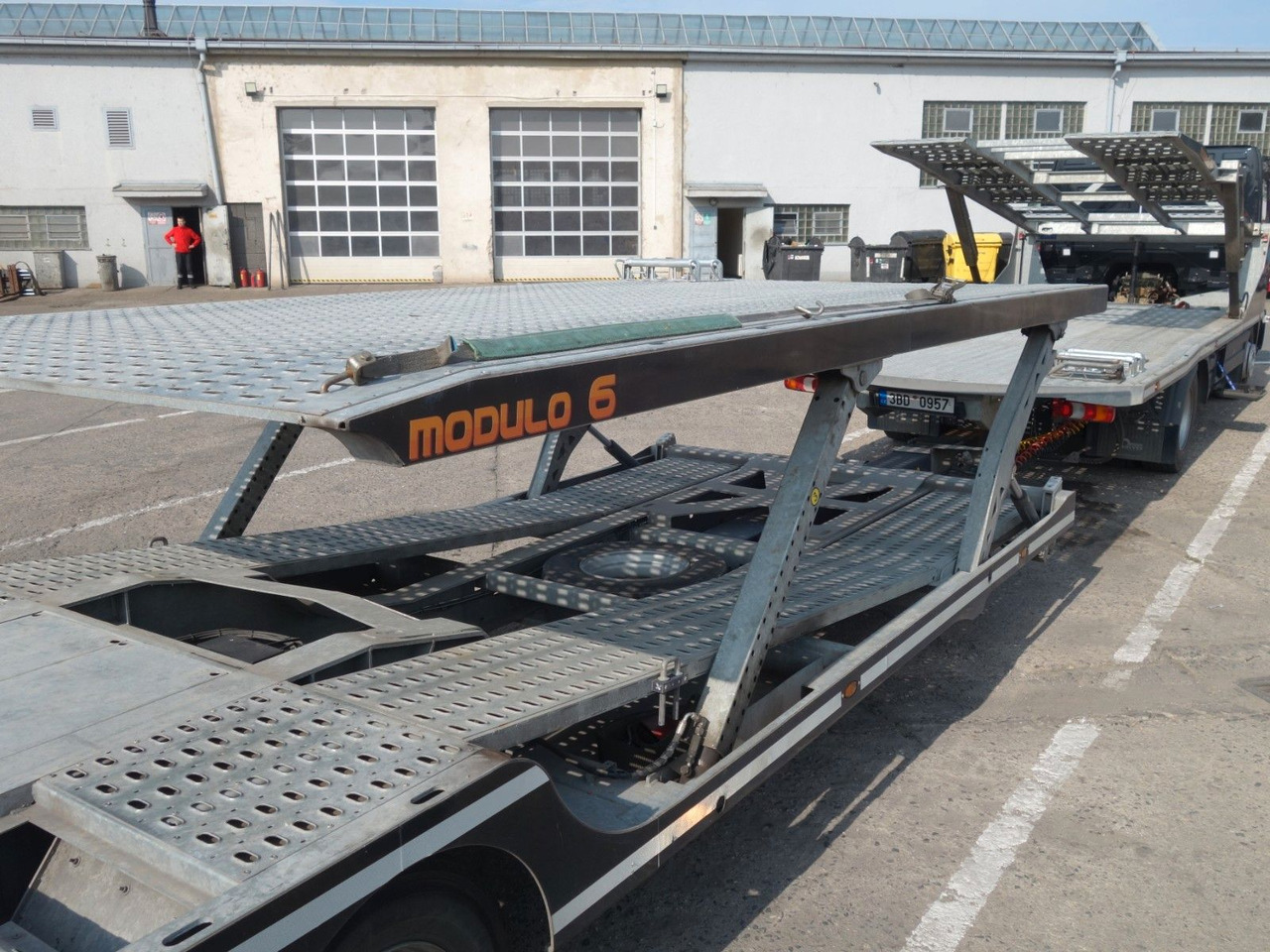 Mercedes-Benz Atego 1530 mit Anhänger für 7 PKW - Camión portavehículos: foto 5 Mercedes-Benz Atego 1530 mit Anhänger für 7 PKW - Camión portavehículos: foto 5