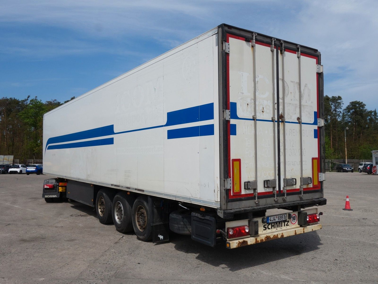 Schmitz Cargobull SKO 24/L mir Carrier 1300, 2 Kammern - Semirremolque frigorífico: foto 5 Schmitz Cargobull SKO 24/L mir Carrier 1300, 2 Kammern - Semirremolque frigorífico: foto 5