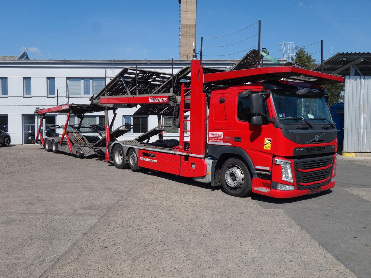 Volvo FM 460 6x2 Kassbohre Metago Pro / Intago tt, VDI Volvo FM 460 6x2 Kassbohre Metago / Supertrans - Camión portavehículos: foto 2 Volvo FM 460 6x2 Kassbohre Metago Pro / Intago tt, VDI Volvo FM 460 6x2 Kassbohre Metago / Supertrans - Camión portavehículos: foto 2