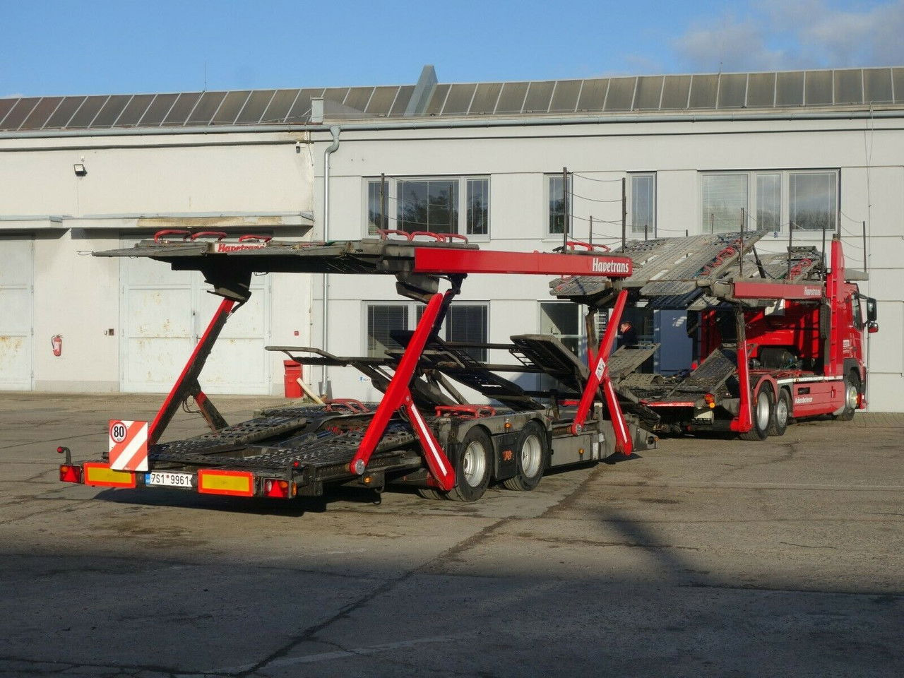 Volvo FM 460 FM13 6x2, Kässbohrer Metago/Supertrans - Camión portavehículos: foto 2 Volvo FM 460 FM13 6x2, Kässbohrer Metago/Supertrans - Camión portavehículos: foto 2