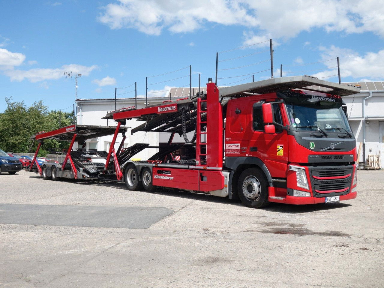 Volvo FM 460 FM13 Kässbohrer 6x2 Supertrans / Supertrans - Camión portavehículos: foto 2 Volvo FM 460 FM13 Kässbohrer 6x2 Supertrans / Supertrans - Camión portavehículos: foto 2