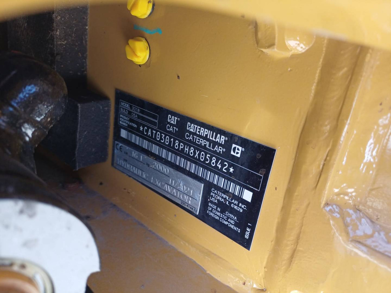 Excavadora de cadenas CAT 301.8-05: foto 6 Excavadora de cadenas CAT 301.8-05: foto 6