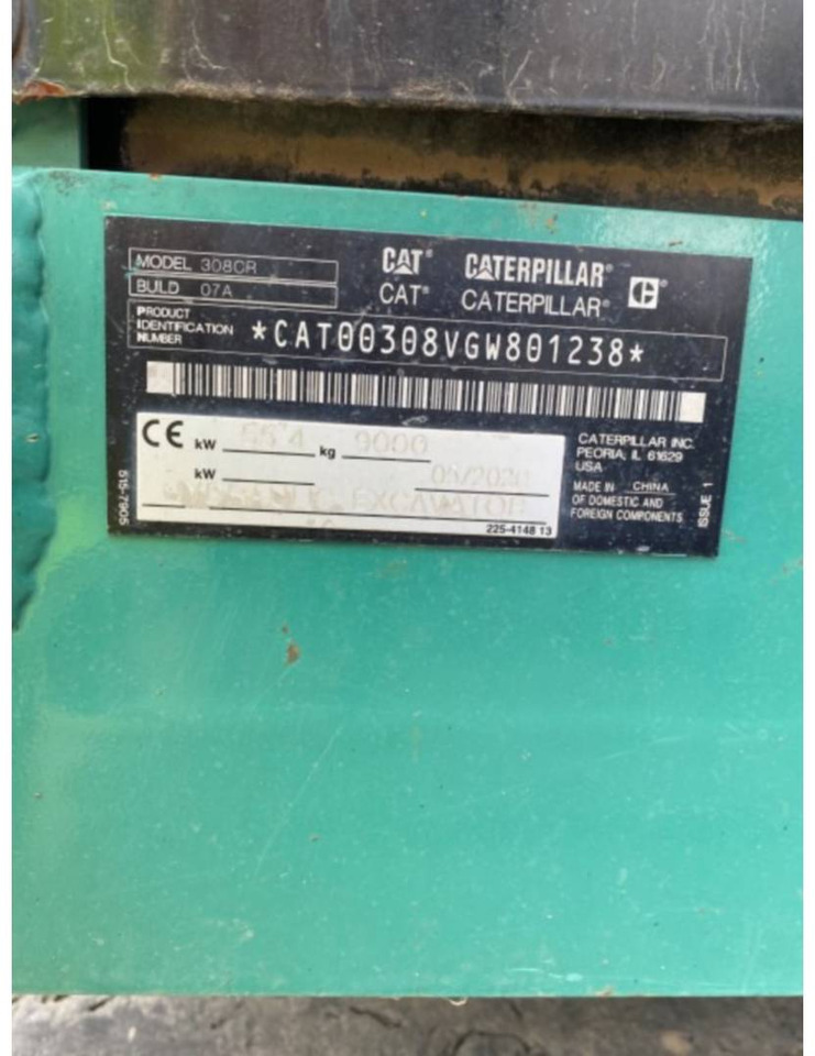 Leasing para CAT 308-07CR CAT 308-07CR: foto 6